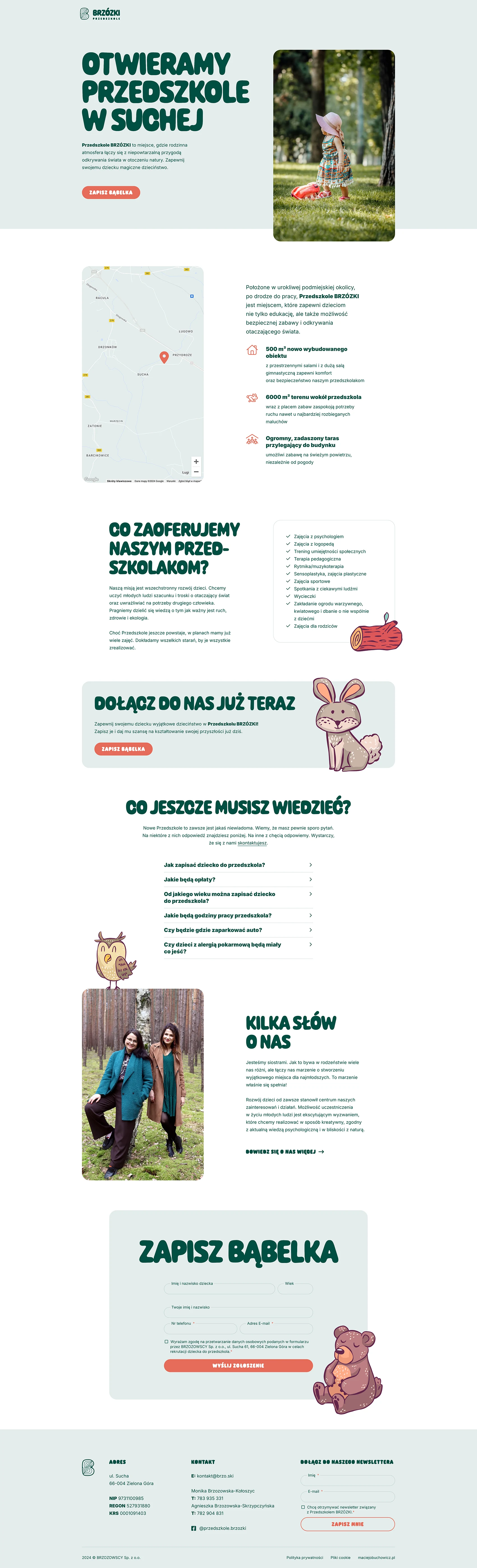 Logo przedszkola i strona www 13